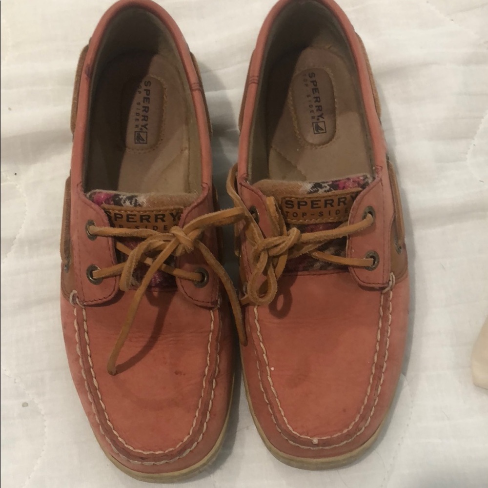 Sperry Coral Boat Shoes